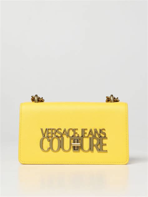 versace jeans couture bag yellow